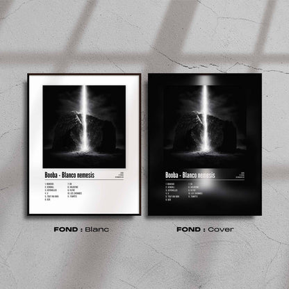 Poster Booba - Blanco nemesis