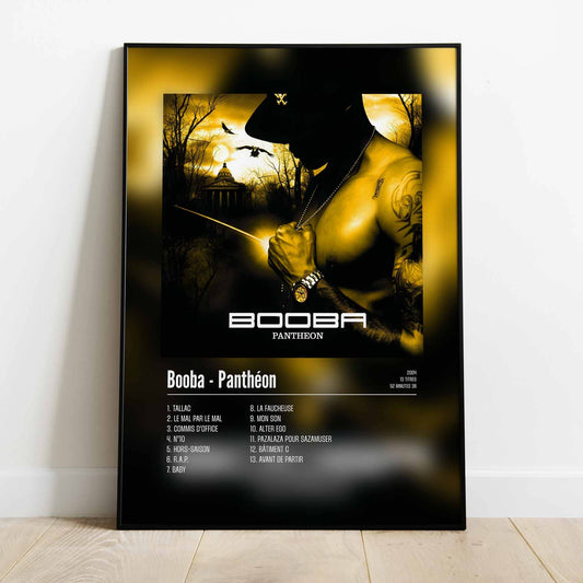 Poster Booba - Panthéon