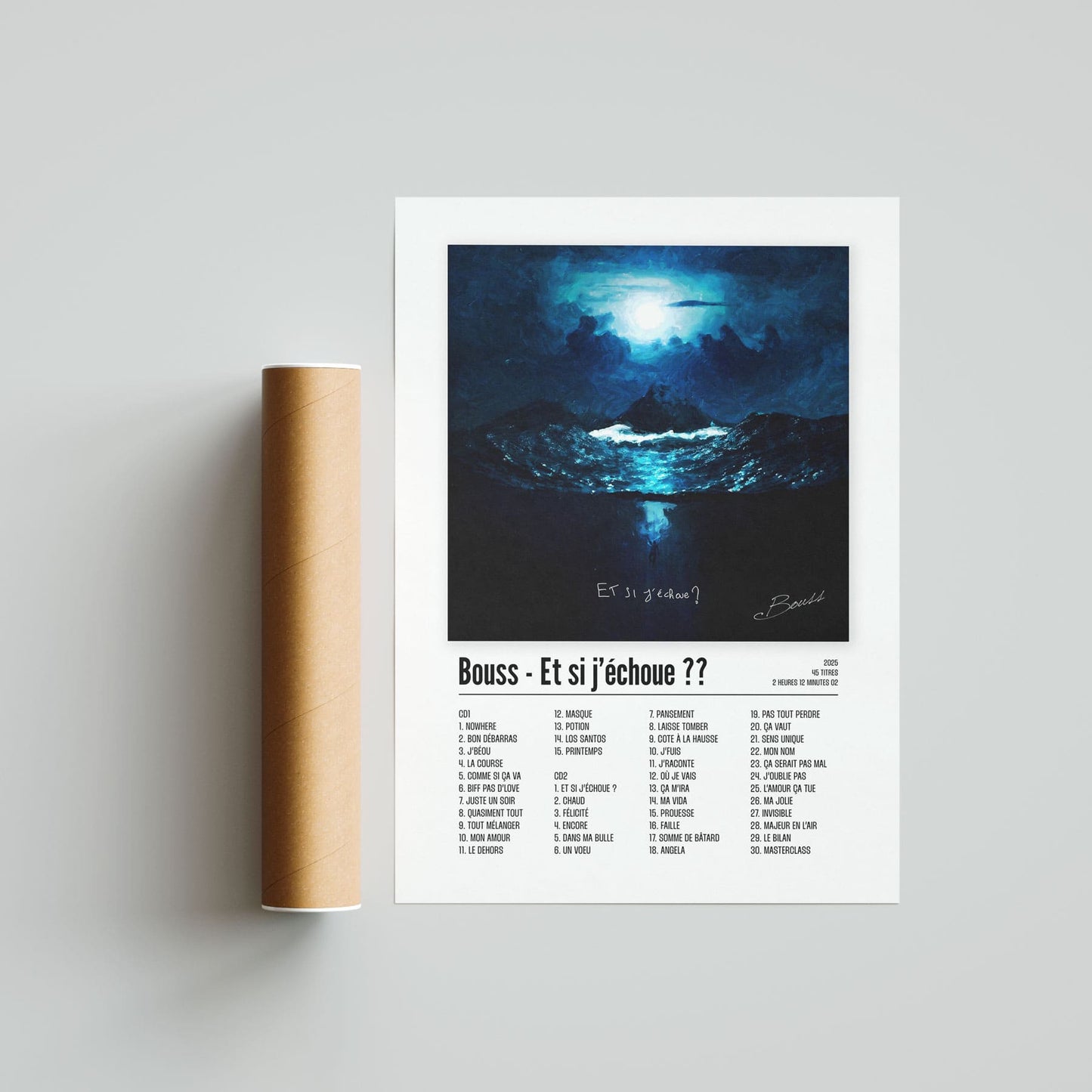 Poster Bouss - Et si j'échoue ??