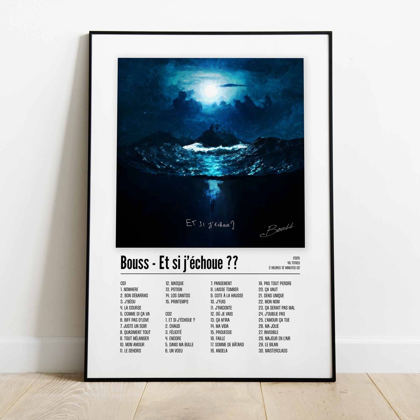 Poster Bouss - Et si j'échoue ??