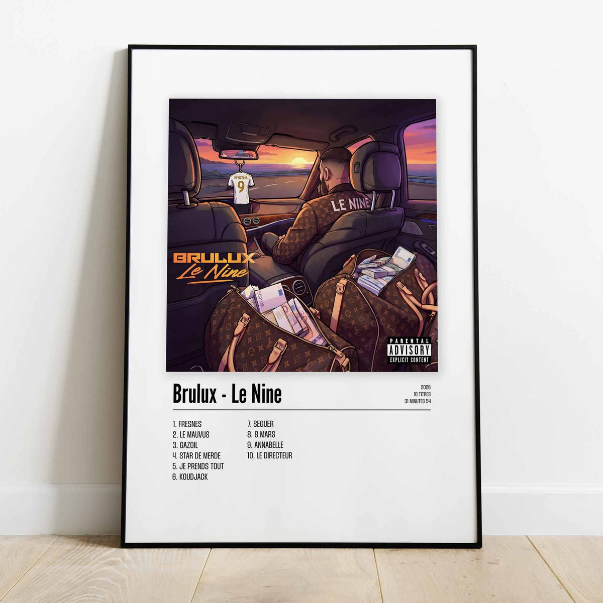 Poster Brulux - Le Nine
