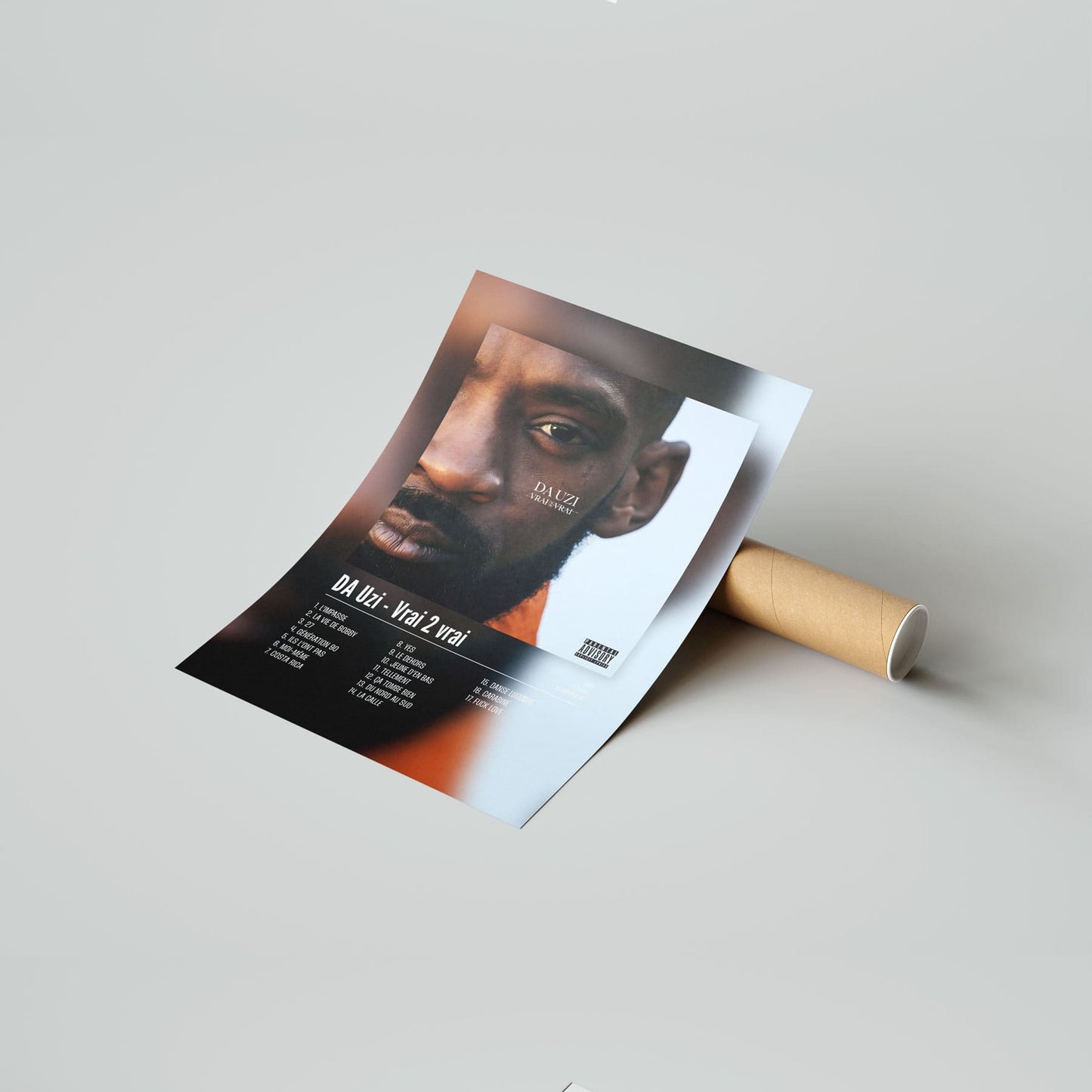 Poster DA Uzi - Vrai 2 vrai