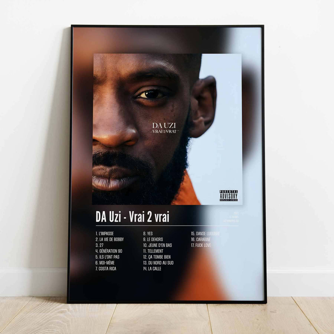 Instagram Rapper Posters Top Frame - Les meilleurs posters de rap français