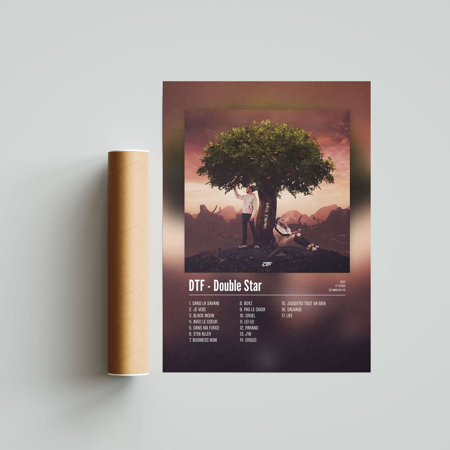 Poster DTF - Double Star