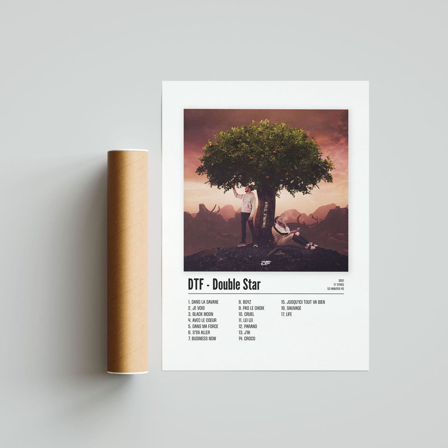 Poster DTF - Double Star