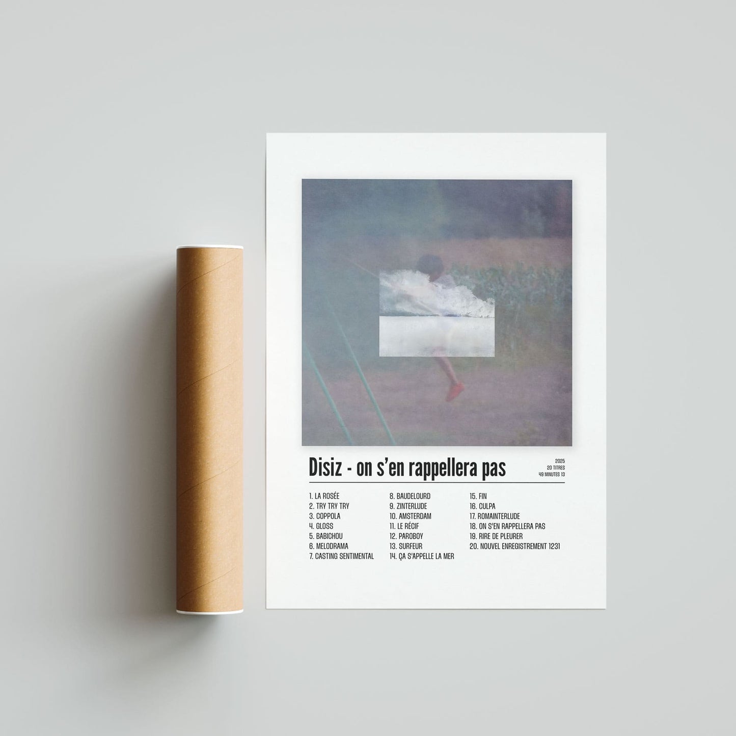 Poster Disiz - on s'en rappellera pas