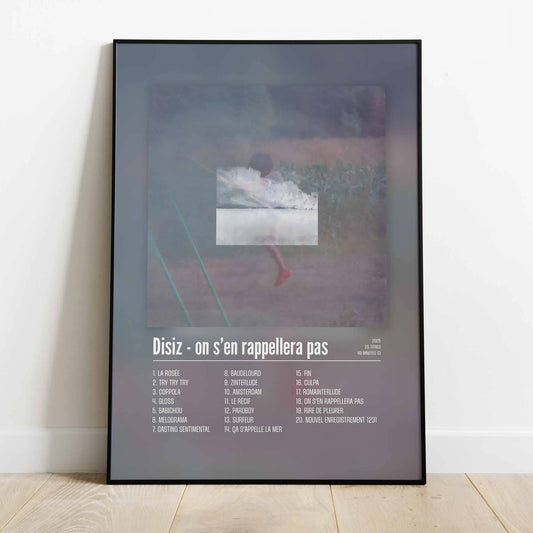 Poster Disiz - on s'en rappellera pas