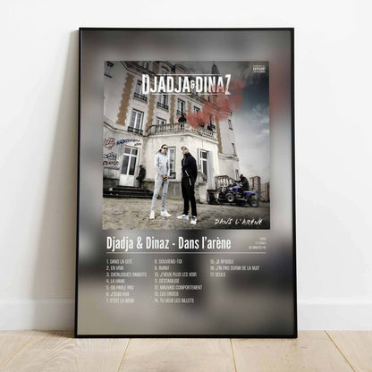 Poster Djadja & Dinaz - Dans l'arène