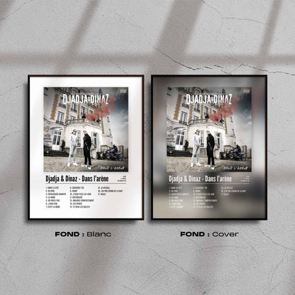 Poster Djadja & Dinaz - Dans l'arène