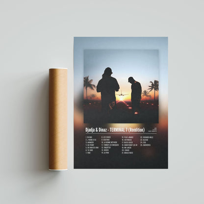 Poster Djadja & Dinaz - TERMINAL 7 (Réédition)
