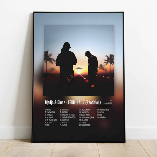 Poster Djadja & Dinaz - TERMINAL 7 (Réédition)