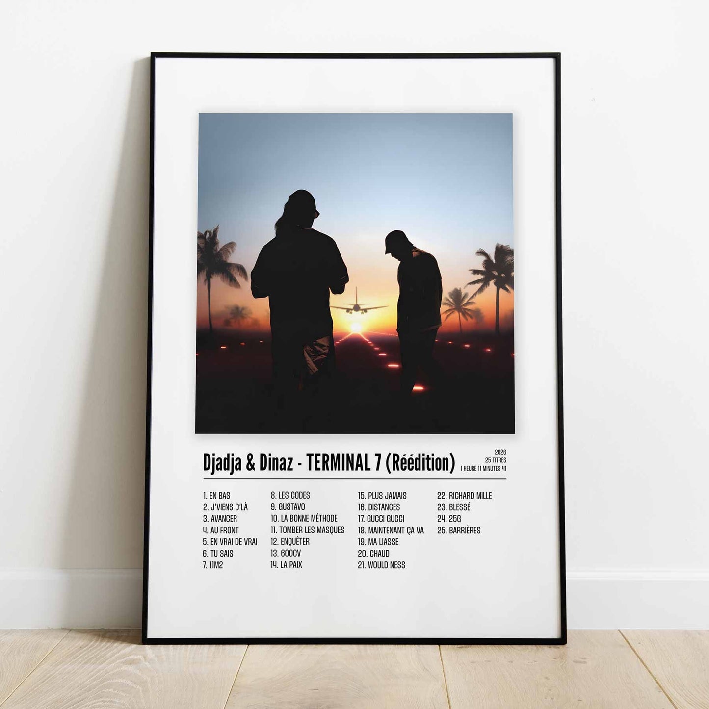 Poster Djadja & Dinaz - TERMINAL 7 (Réédition)