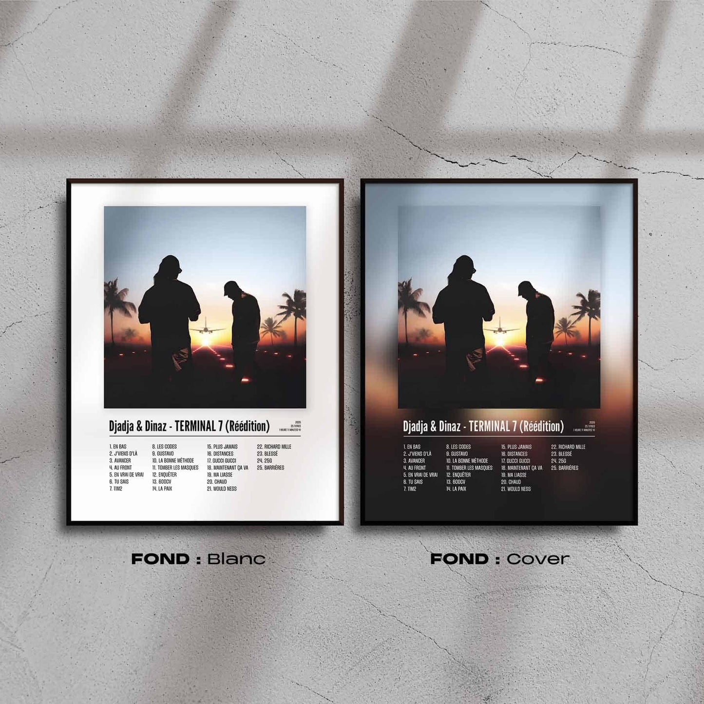 Poster Djadja & Dinaz - TERMINAL 7 (Réédition)