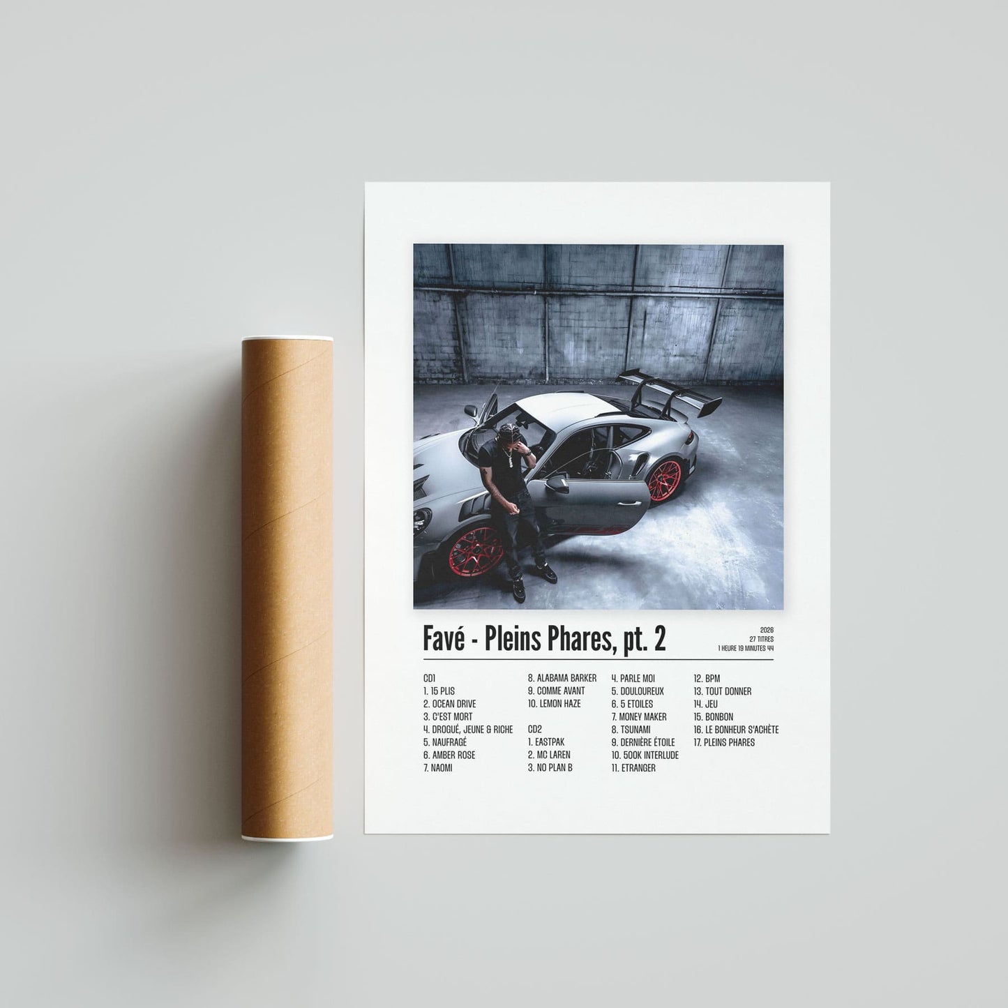 Poster Favé - Pleins Phares, pt. 2