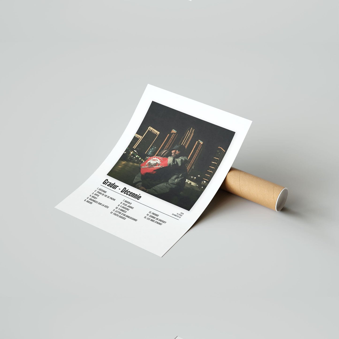 Poster Gradur - Décennie