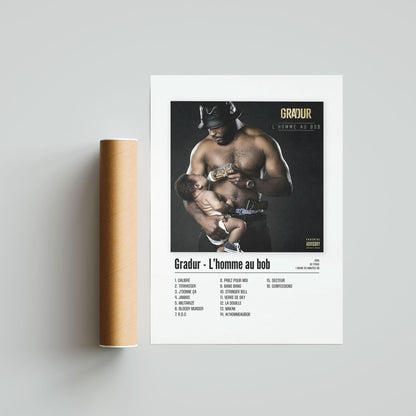 Poster Gradur - L'homme au bob