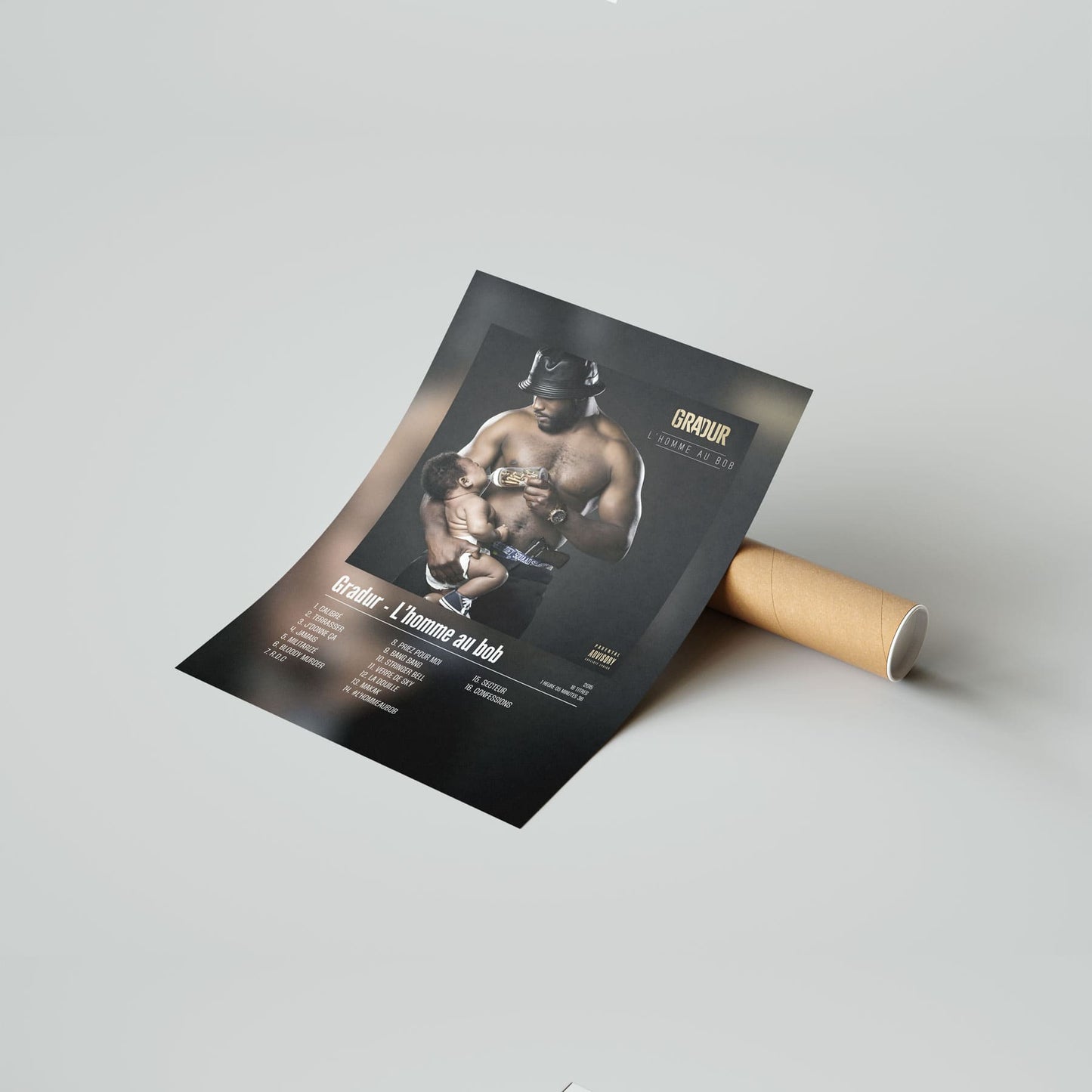 Poster Gradur - L'homme au bob