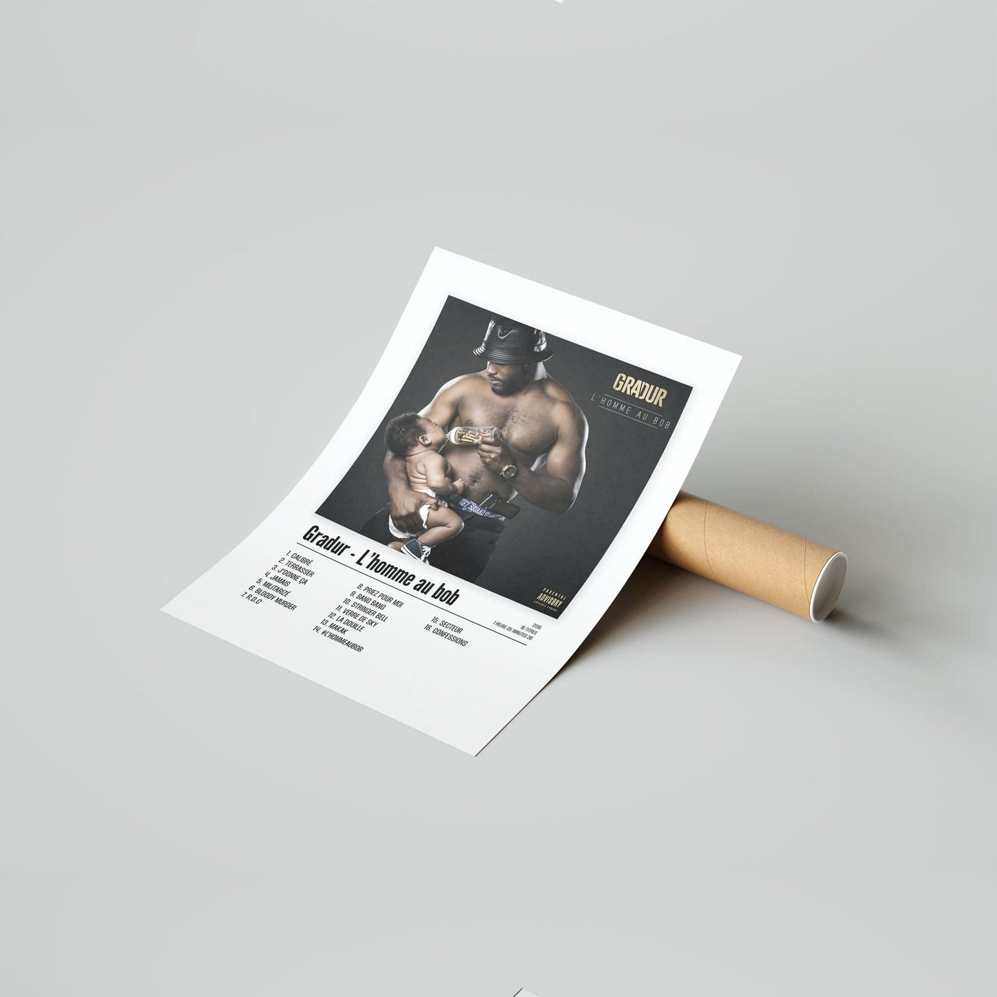 Poster Gradur - L'homme au bob