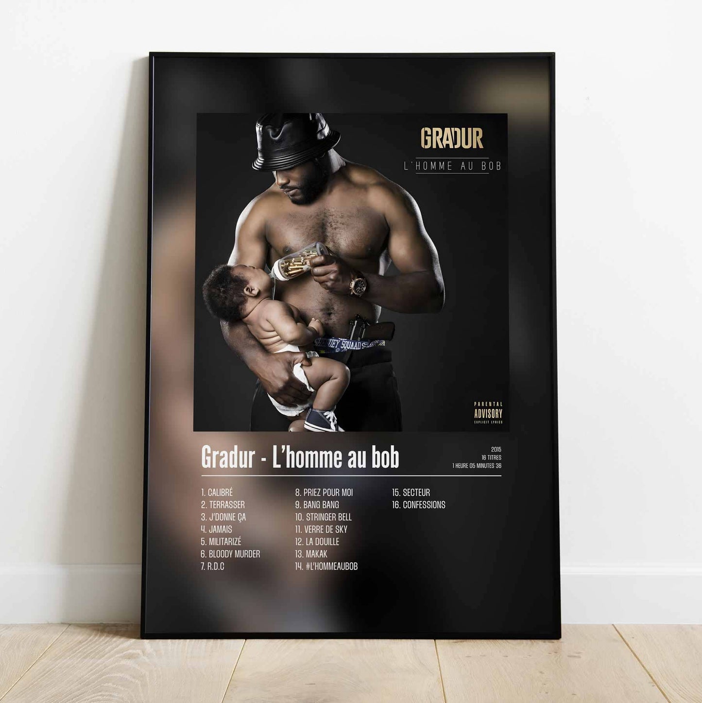 Poster Gradur - L'homme au bob