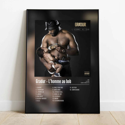 Poster Gradur - L'homme au bob