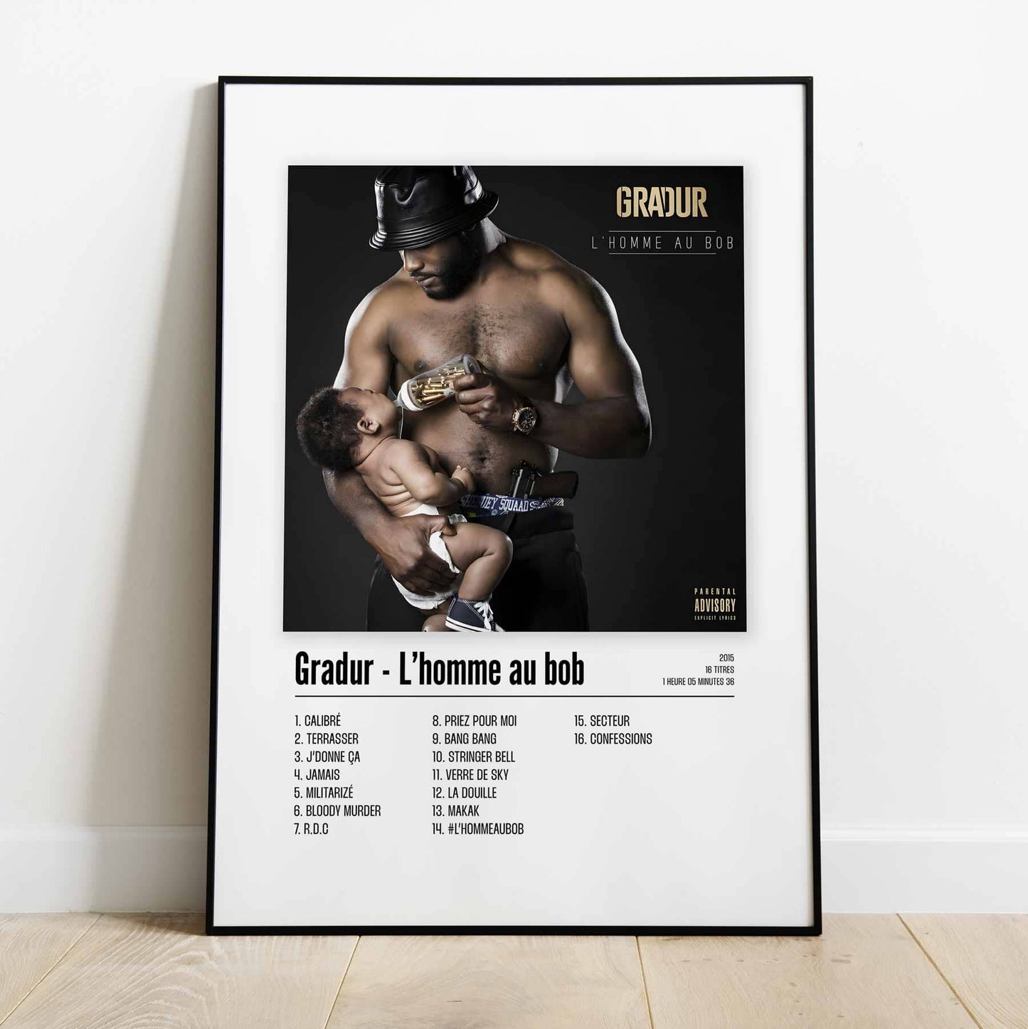 Poster Gradur - L'homme au bob