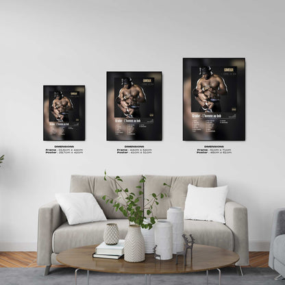 Poster Gradur - L'homme au bob