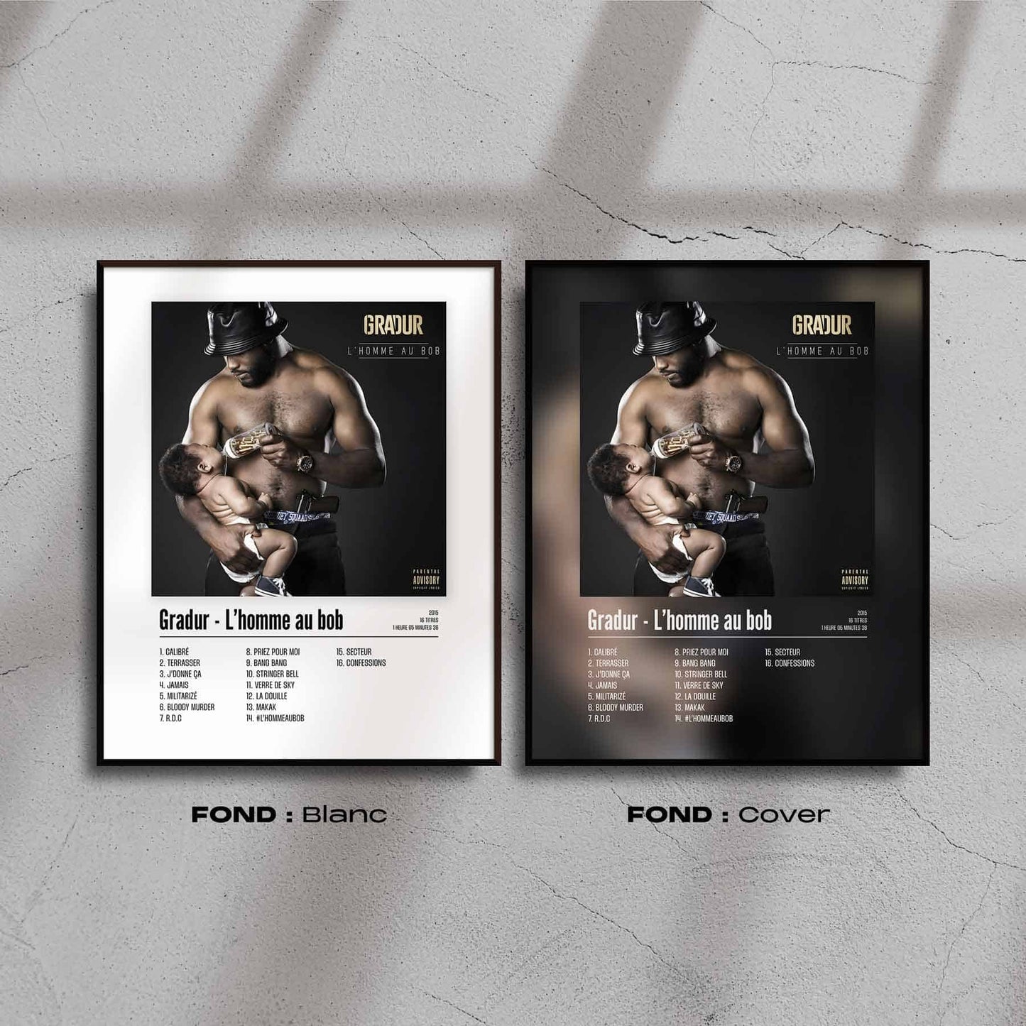 Poster Gradur - L'homme au bob