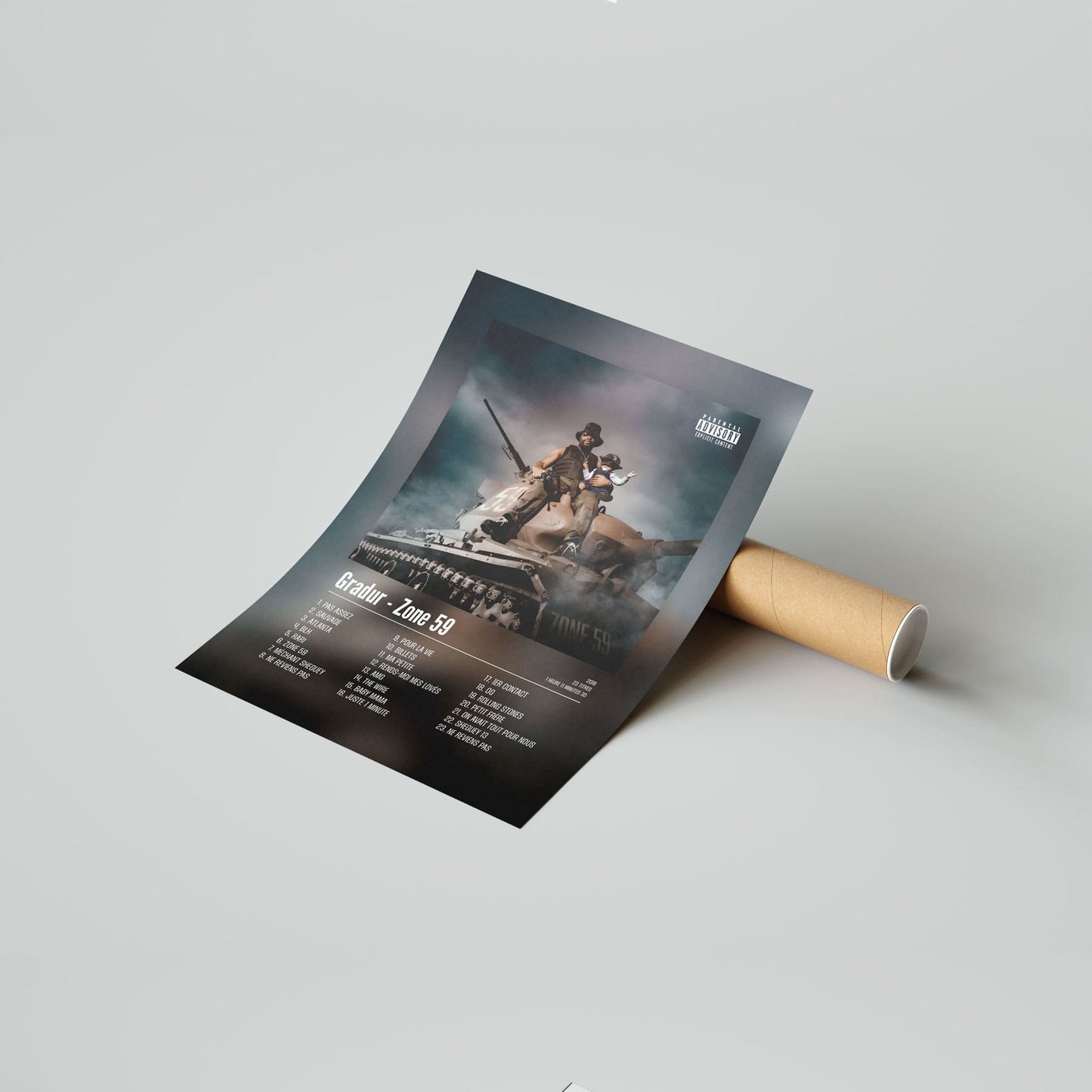 Poster Gradur - Zone 59