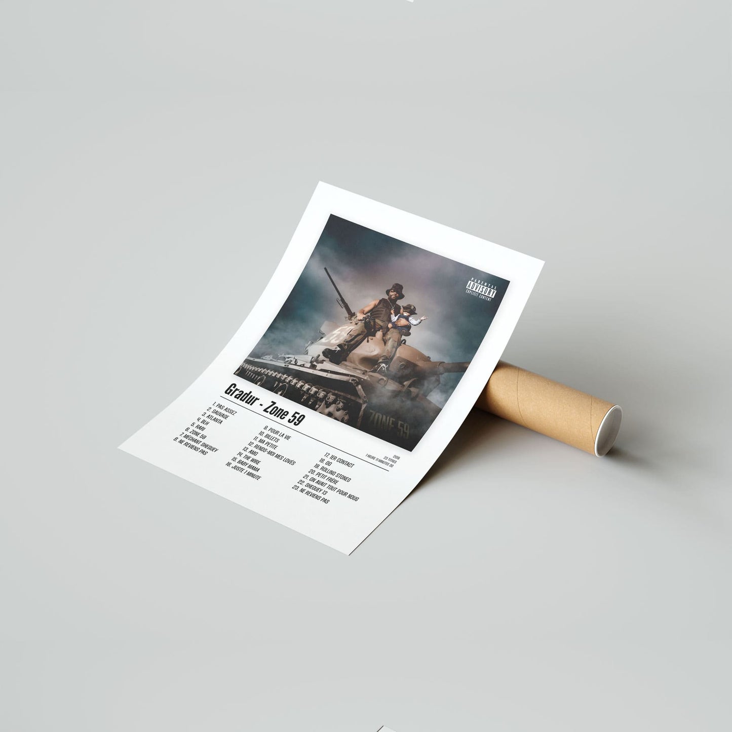 Poster Gradur - Zone 59