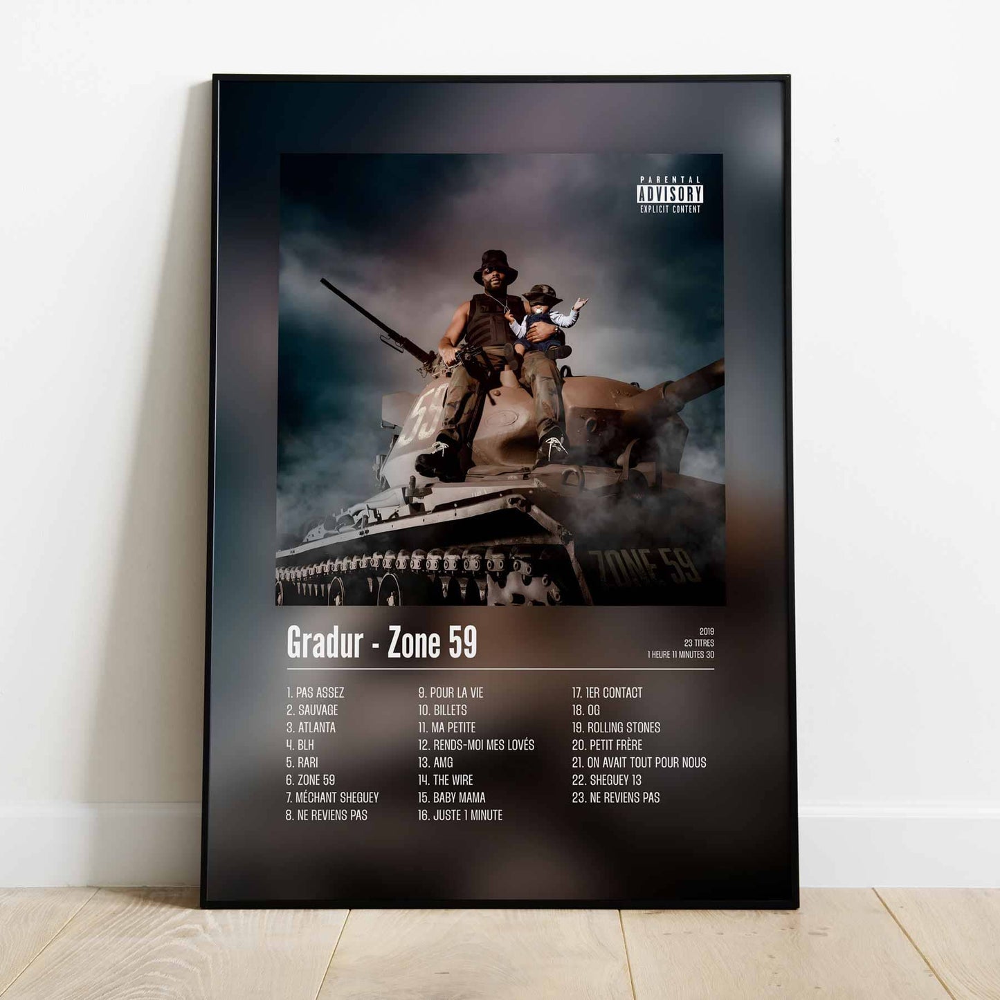 Poster Gradur - Zone 59