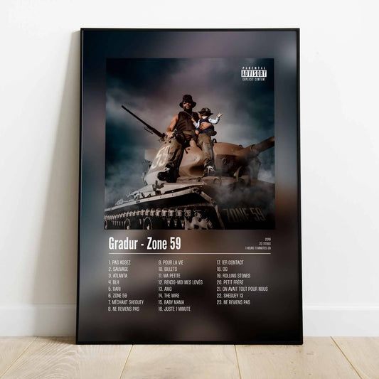 Poster Gradur - Zone 59