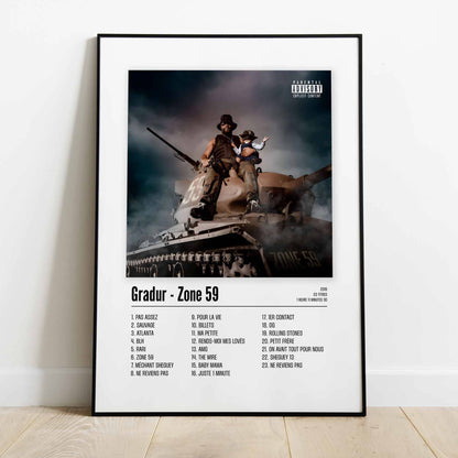 Poster Gradur - Zone 59