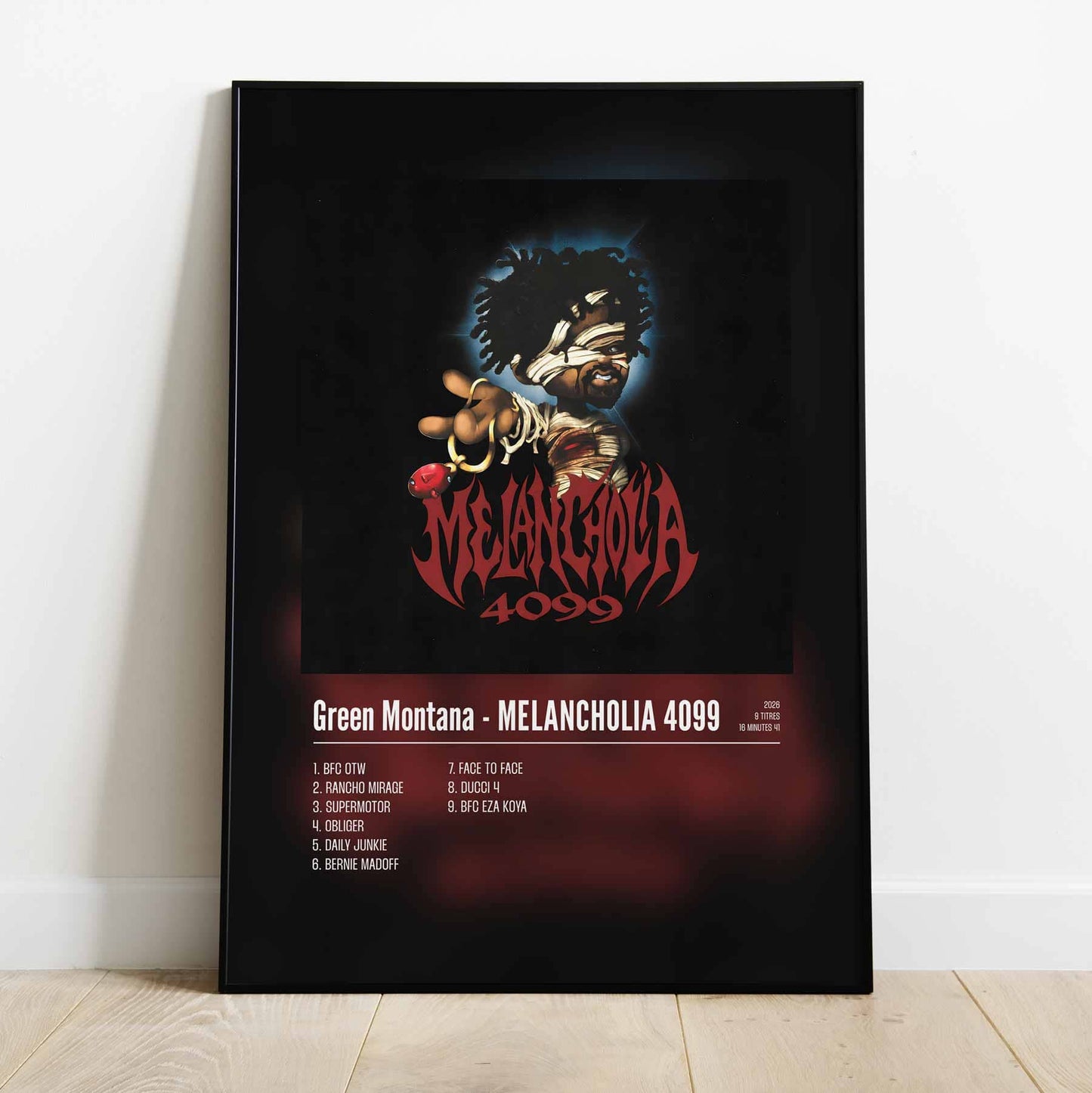 Poster Green Montana - MELANCHOLIA 4099