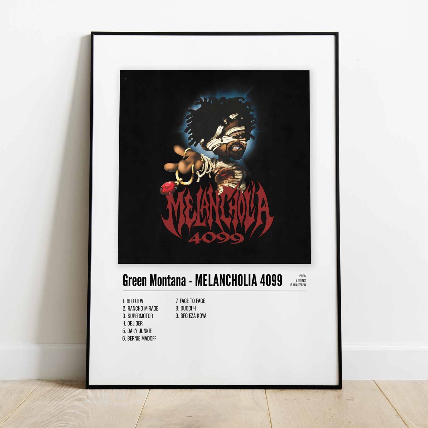 Poster Green Montana - MELANCHOLIA 4099