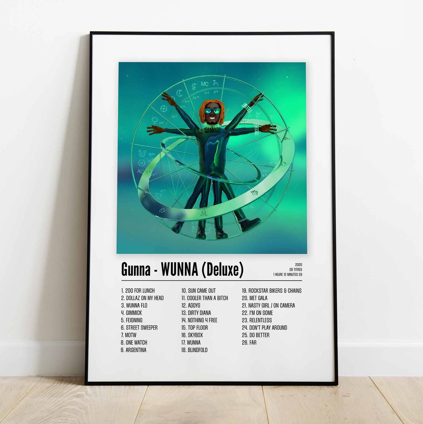 Poster Gunna - WUNNA (Deluxe)