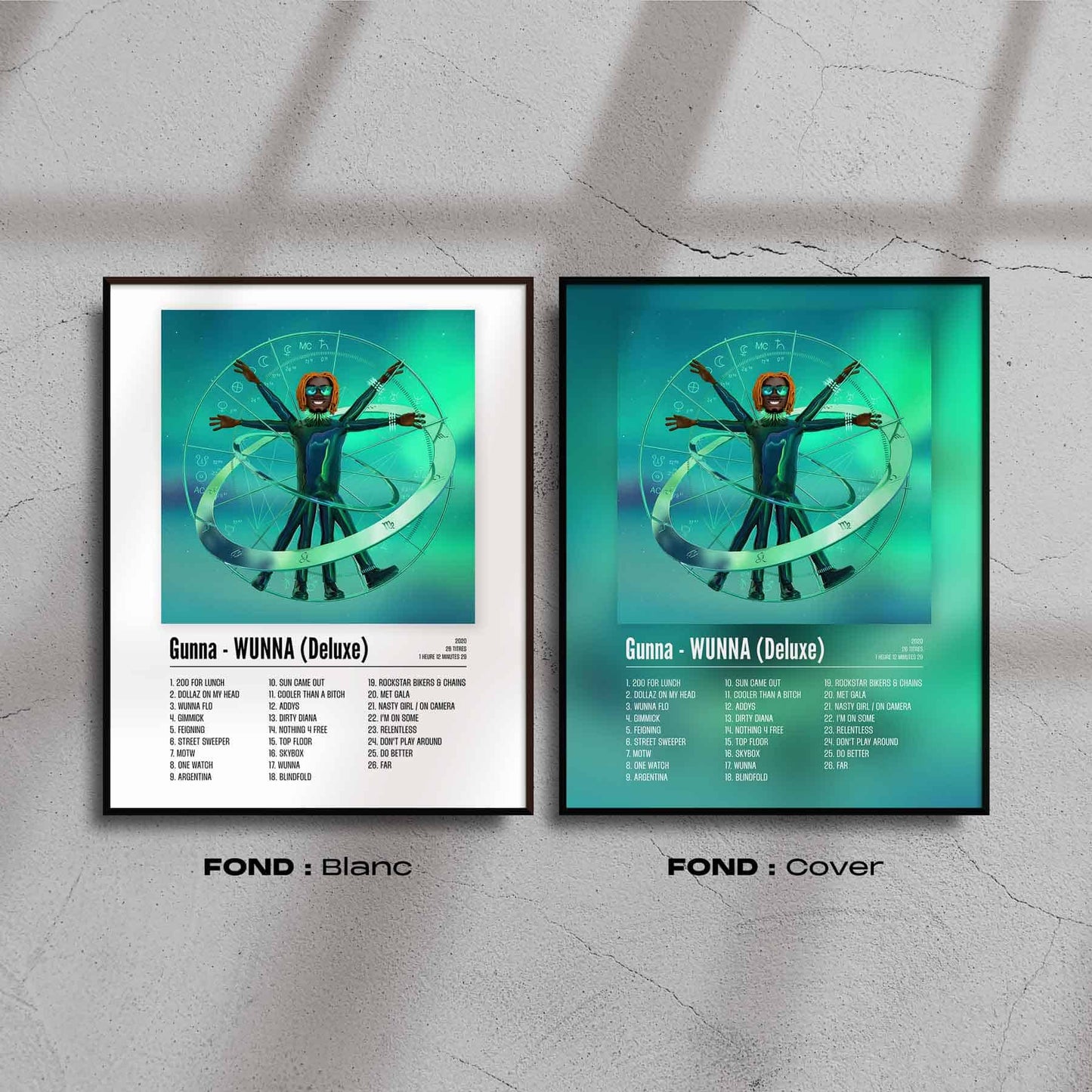 Poster Gunna - WUNNA (Deluxe)