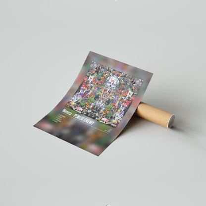 Poster Hamza - PUBLIC ENEMY