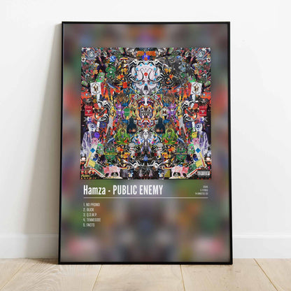 Poster Hamza - PUBLIC ENEMY