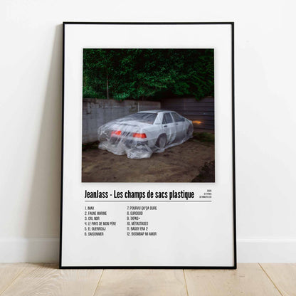 Poster JeanJass - Les champs de sacs plastique