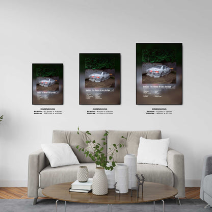 Poster JeanJass - Les champs de sacs plastique