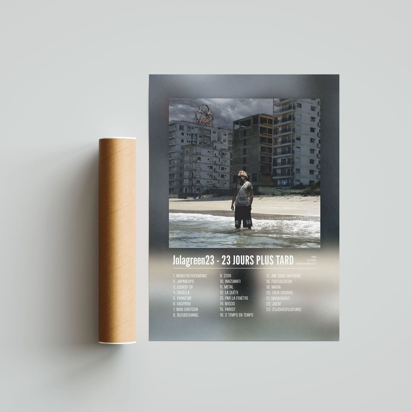 Poster Jolagreen23 - 23 JOURS PLUS TARD
