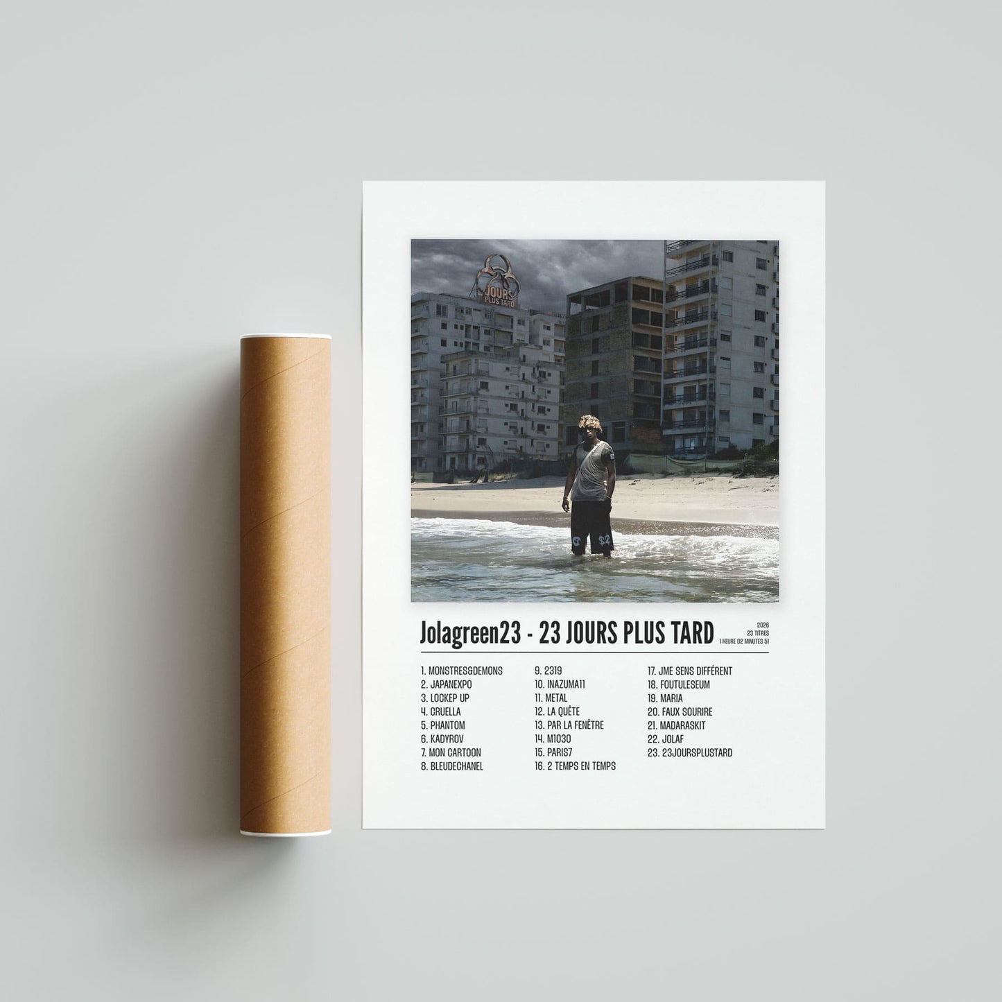 Poster Jolagreen23 - 23 JOURS PLUS TARD