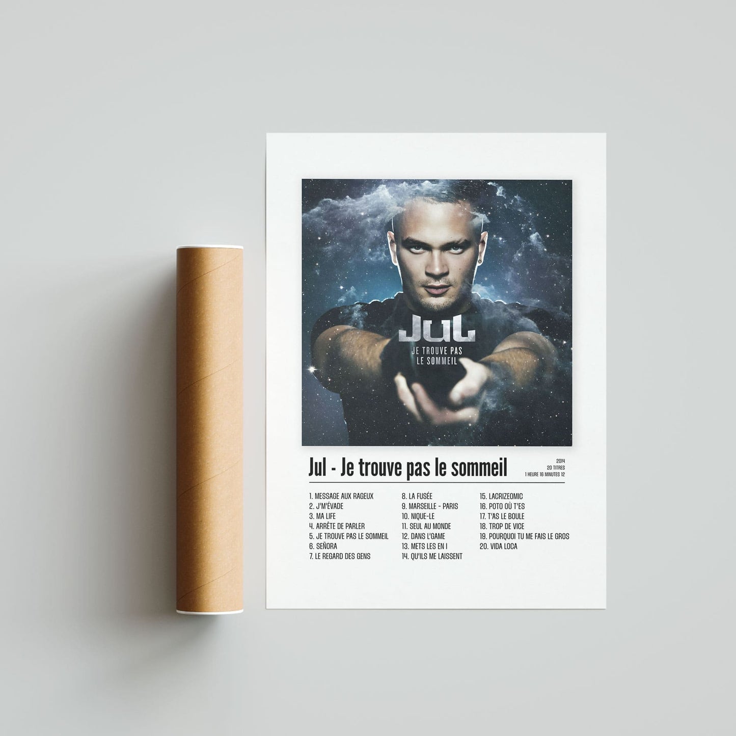 Poster Jul - Je trouve pas le sommeil