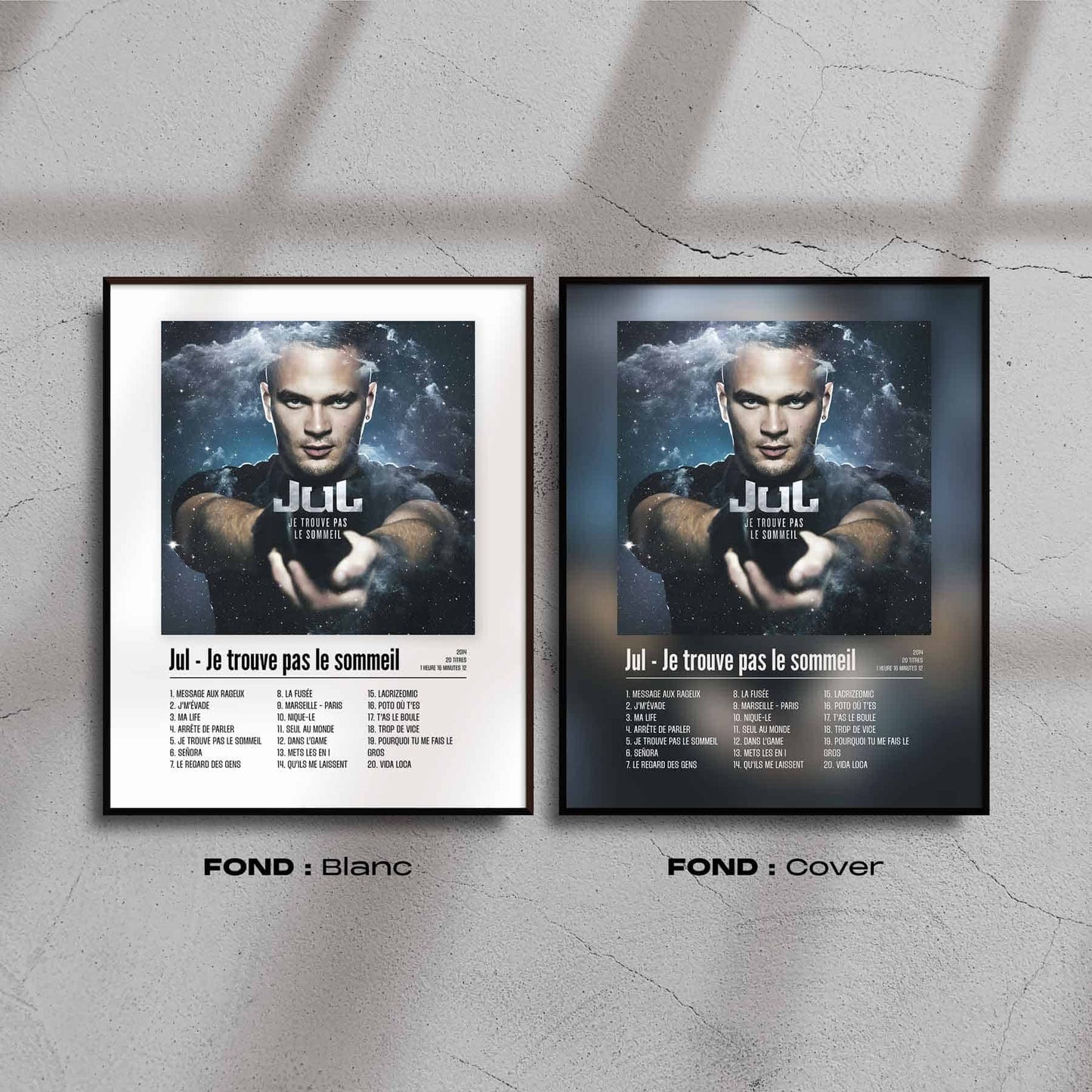 Poster Jul - Je trouve pas le sommeil