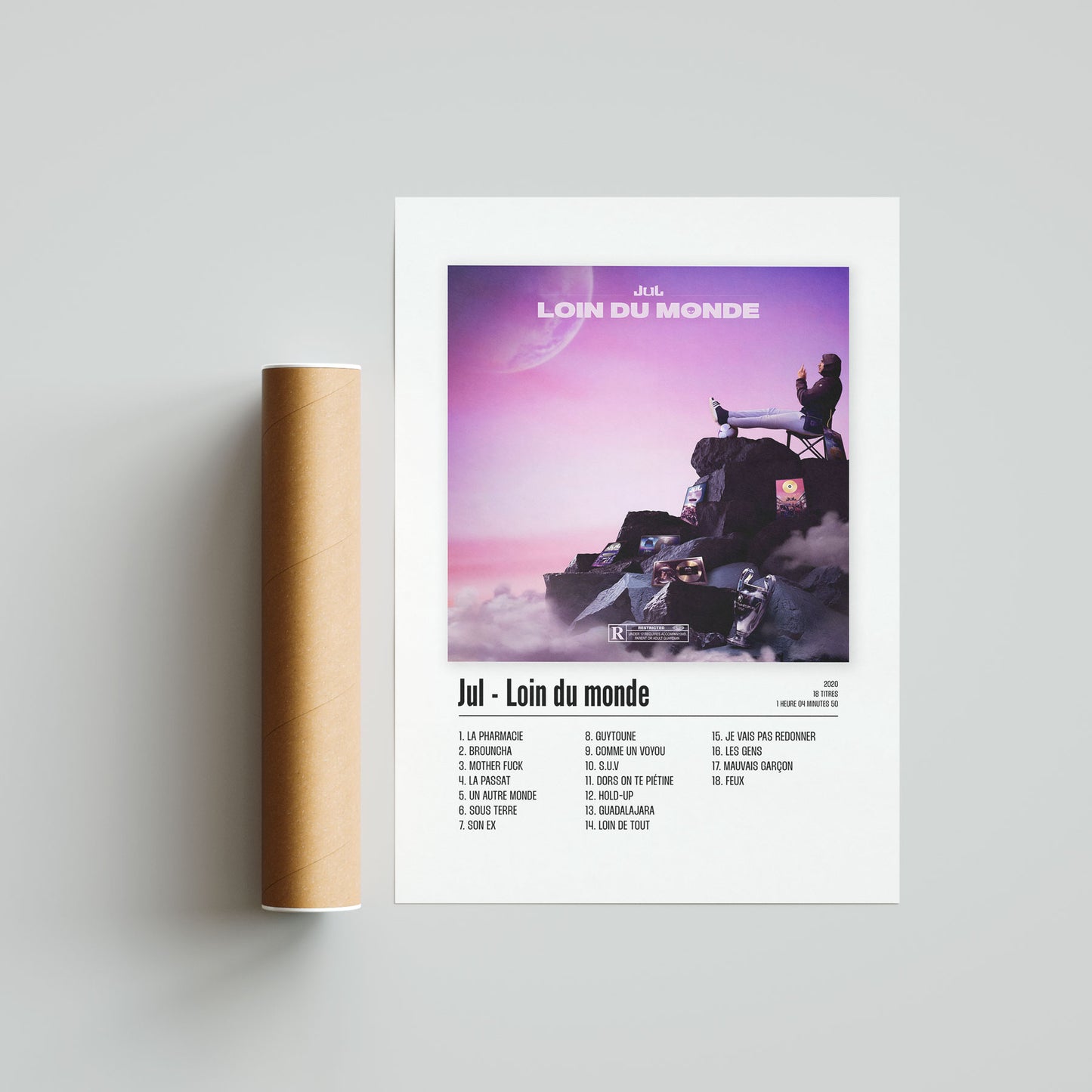 Poster Jul - Loin du monde