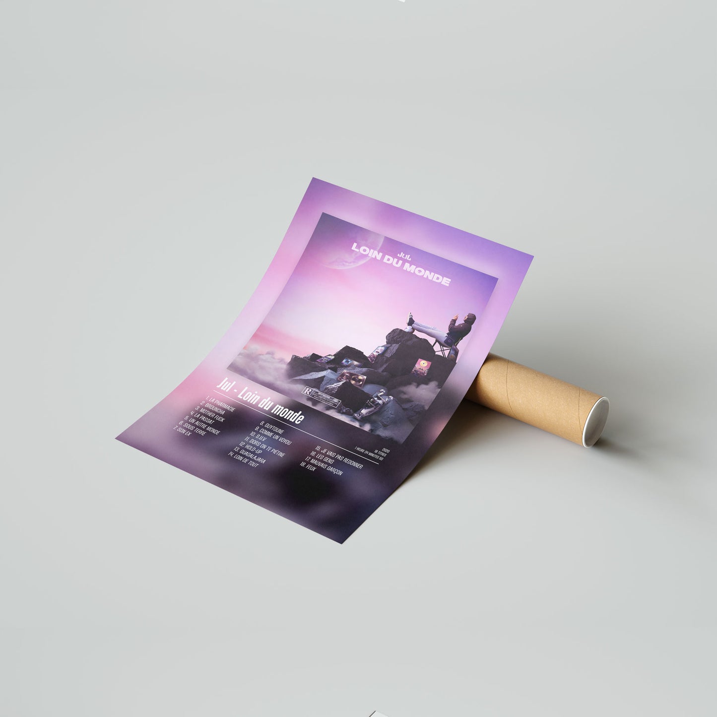 Poster Jul - Loin du monde