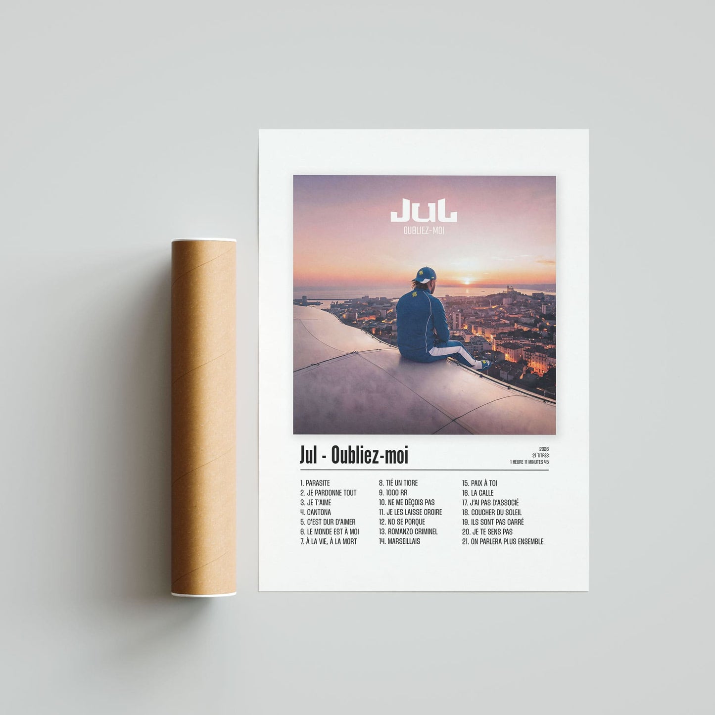 Poster Jul - Oubliez-moi