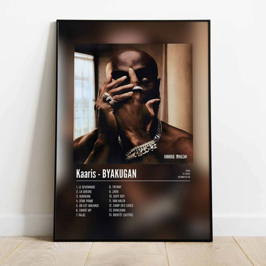 Poster Kaaris - BYAKUGAN