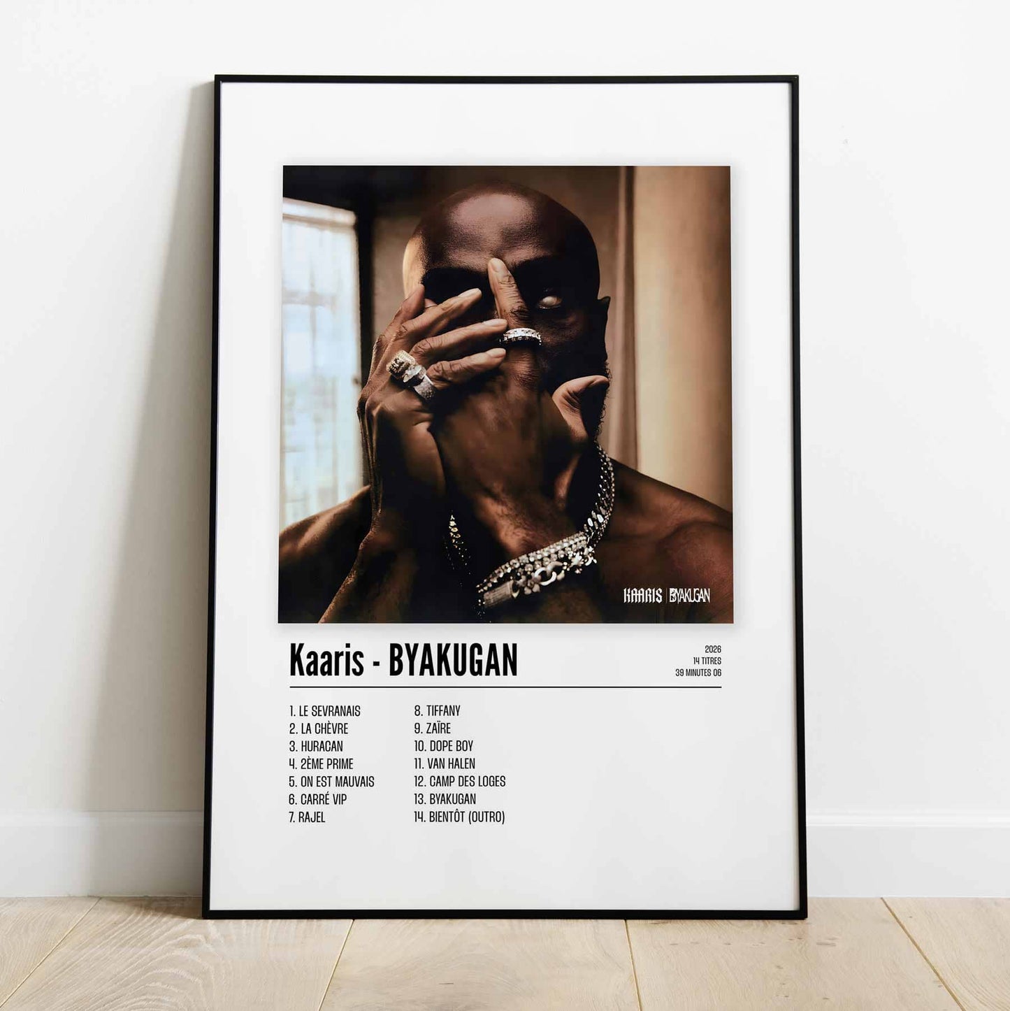 Poster Kaaris - BYAKUGAN