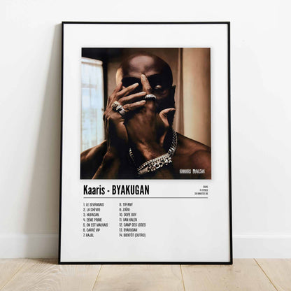 Poster Kaaris - BYAKUGAN